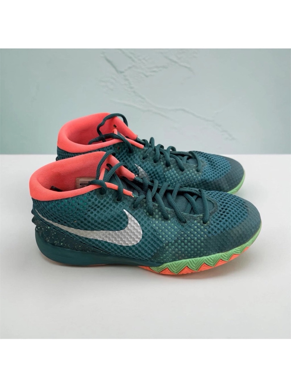 Nike Kids Teal & Coral Athletic Sneakers